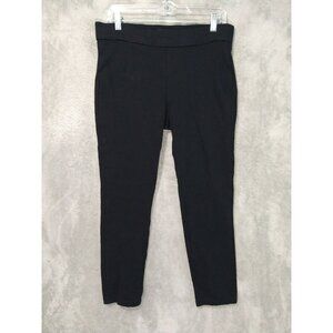 NYDJ Pants Womens 10 Petite Black Denim Janice Legging Mid Rise Stretch